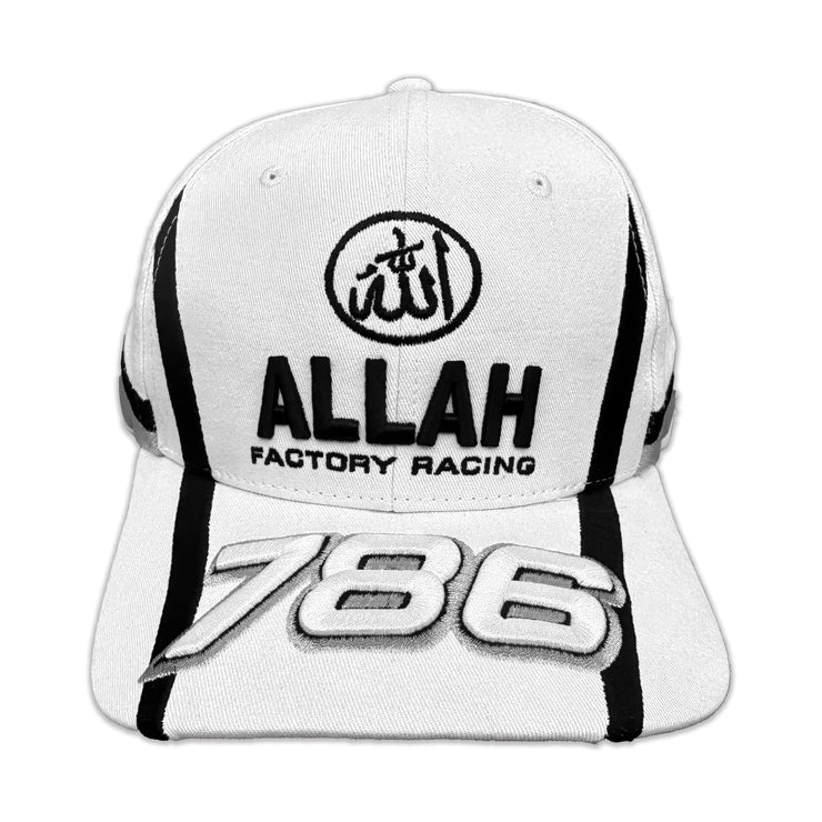 786 RACING CAP (WHITE)